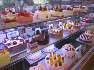 cakes Paris cafe