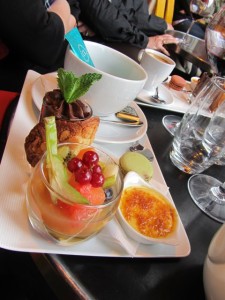 Restaurant dessert sampler