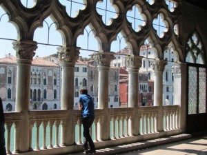 view from ca d'oro